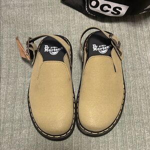 Dr. Martens Zebzag suede mules
